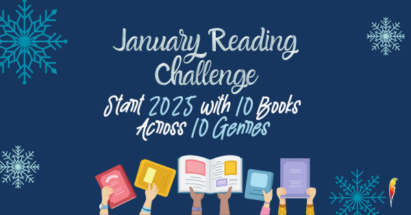 January Reading Challenge: Start 2025 with 10 Books Across 10 Genres