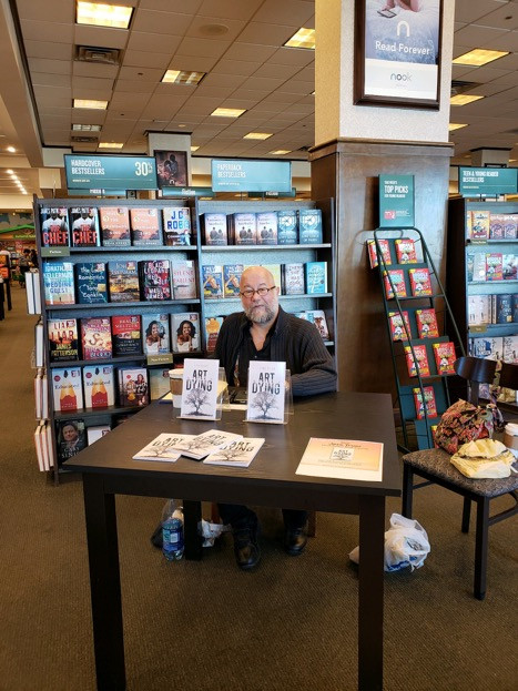 Jere Truer Enjoyed a Successful Book Signing Event for His Book The Art of Dying