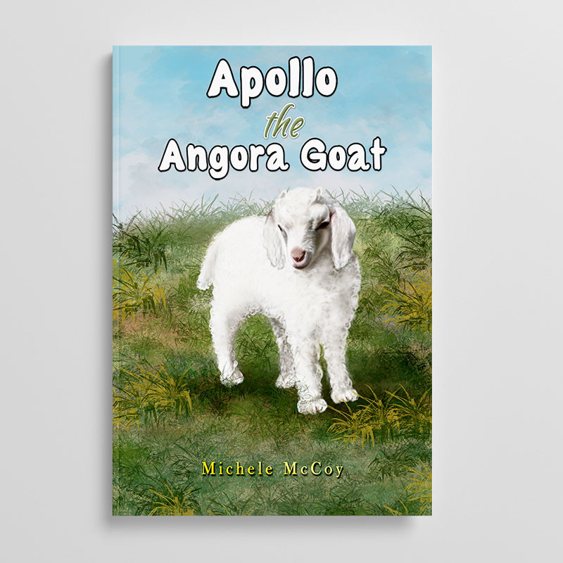 Michele McCoy Brings Apollo the Angora Goat to Life for Young Readers During Visit to Pleasant Grove School in CA Michele McCoy Brings Apollo the Angora Goat to Life for Young Readers During Visit to Pleasant Grove School in CA